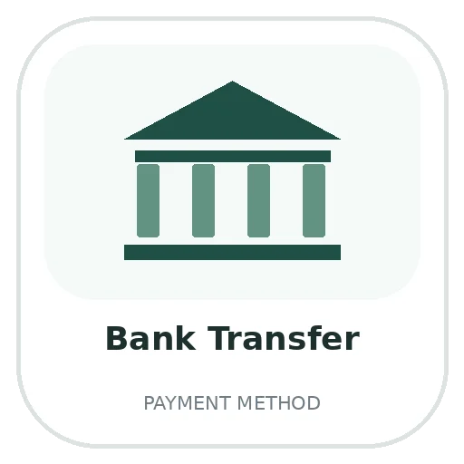 Bank Transfer fizetési mód